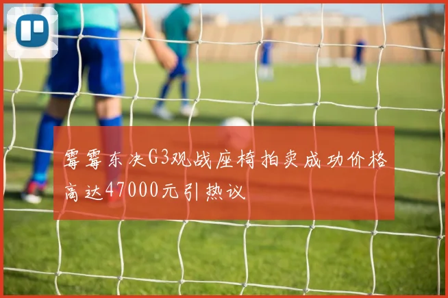 霉霉东决G3观战座椅拍卖成功价格高达47000元引热议